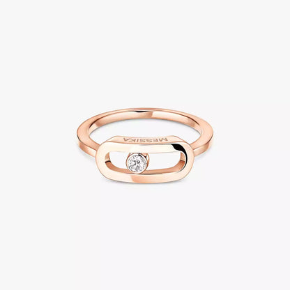 [Luxery]Move Uno Diamond Ring in Gold