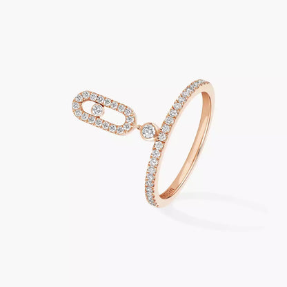[Luxery]Move Uno Diamond Ring