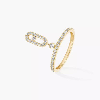 [Luxery]Move Uno Diamond Ring