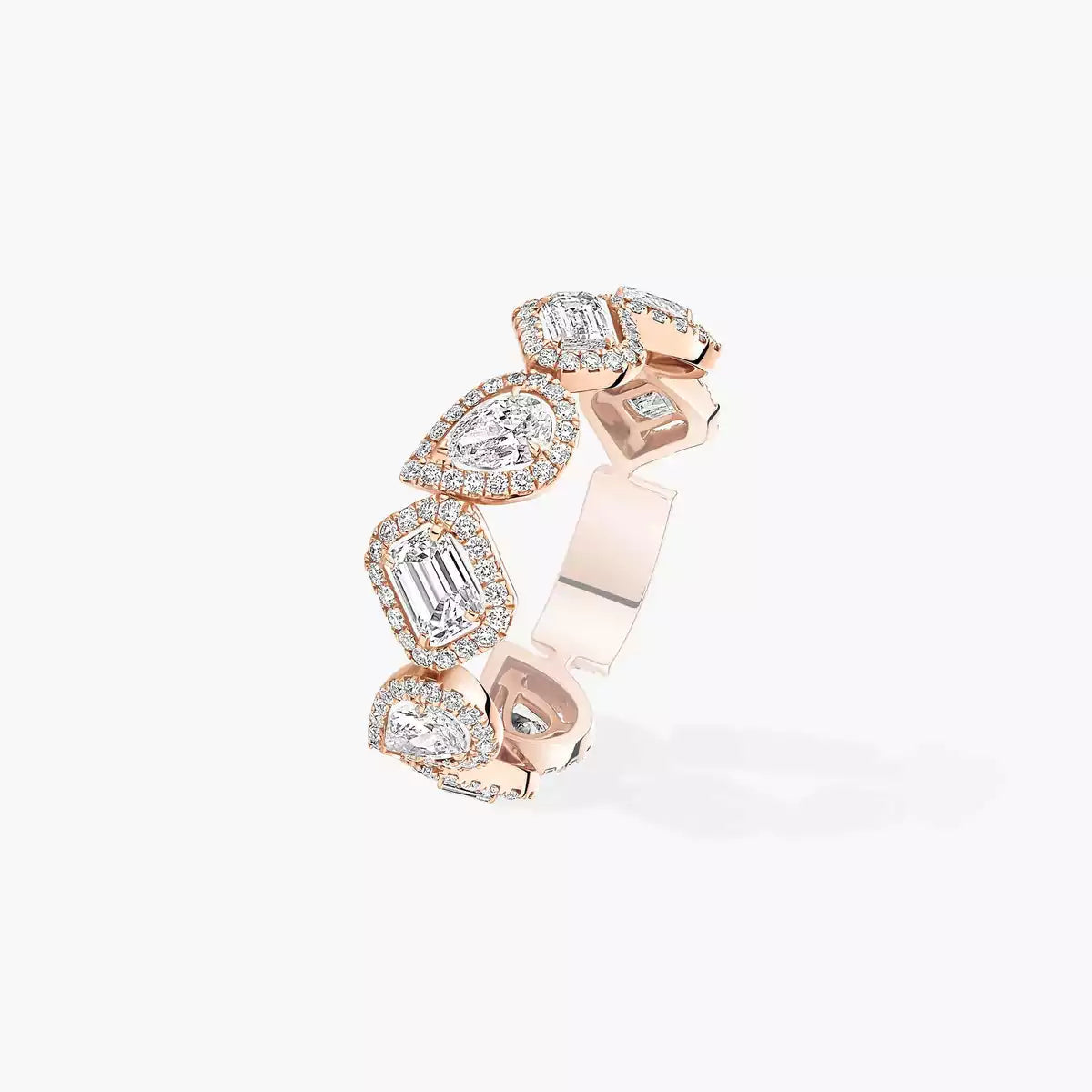 [Luxery]Diamond Wedding Ring My Twin