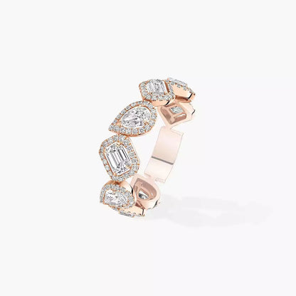 [Luxery]Diamond Wedding Ring My Twin