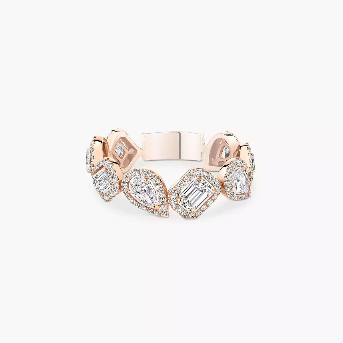 [Luxery]Diamond Wedding Ring My Twin
