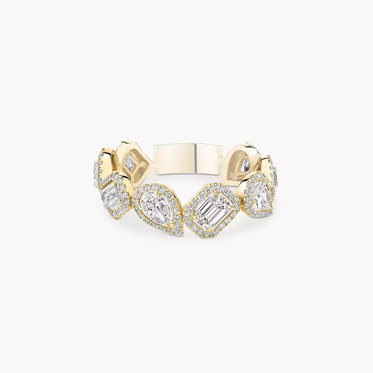 [Luxery]Diamond Wedding Ring My Twin