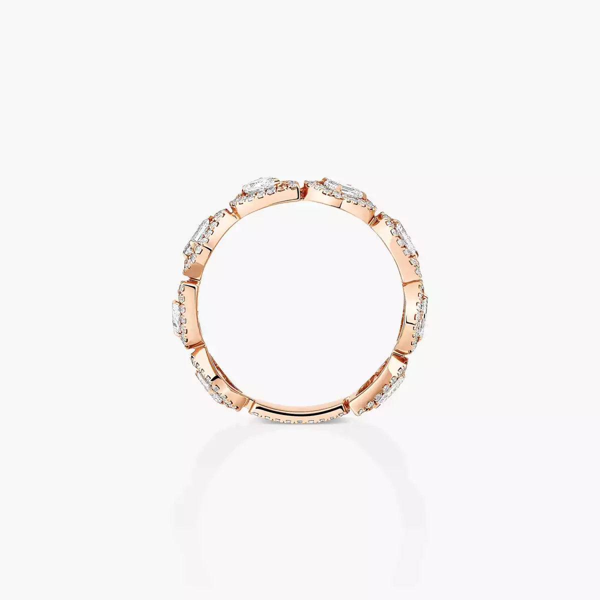 [Luxery]Diamond Wedding Ring My Twin