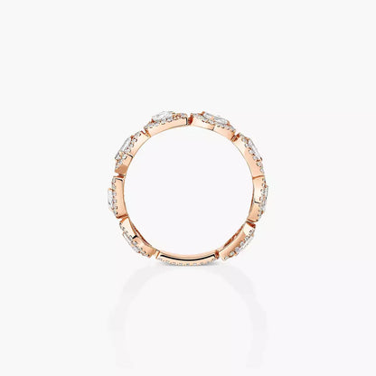 [Luxery]Diamond Wedding Ring My Twin