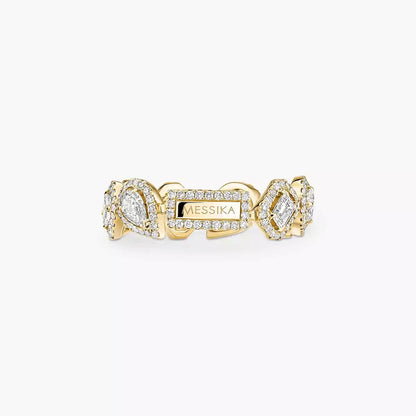 [Luxery]Diamond Wedding Ring My Twin