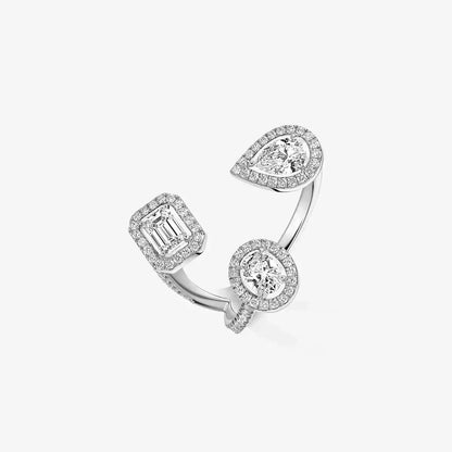 [[Luxery] Diamond Ring 0,25ct My Twin Trilogy