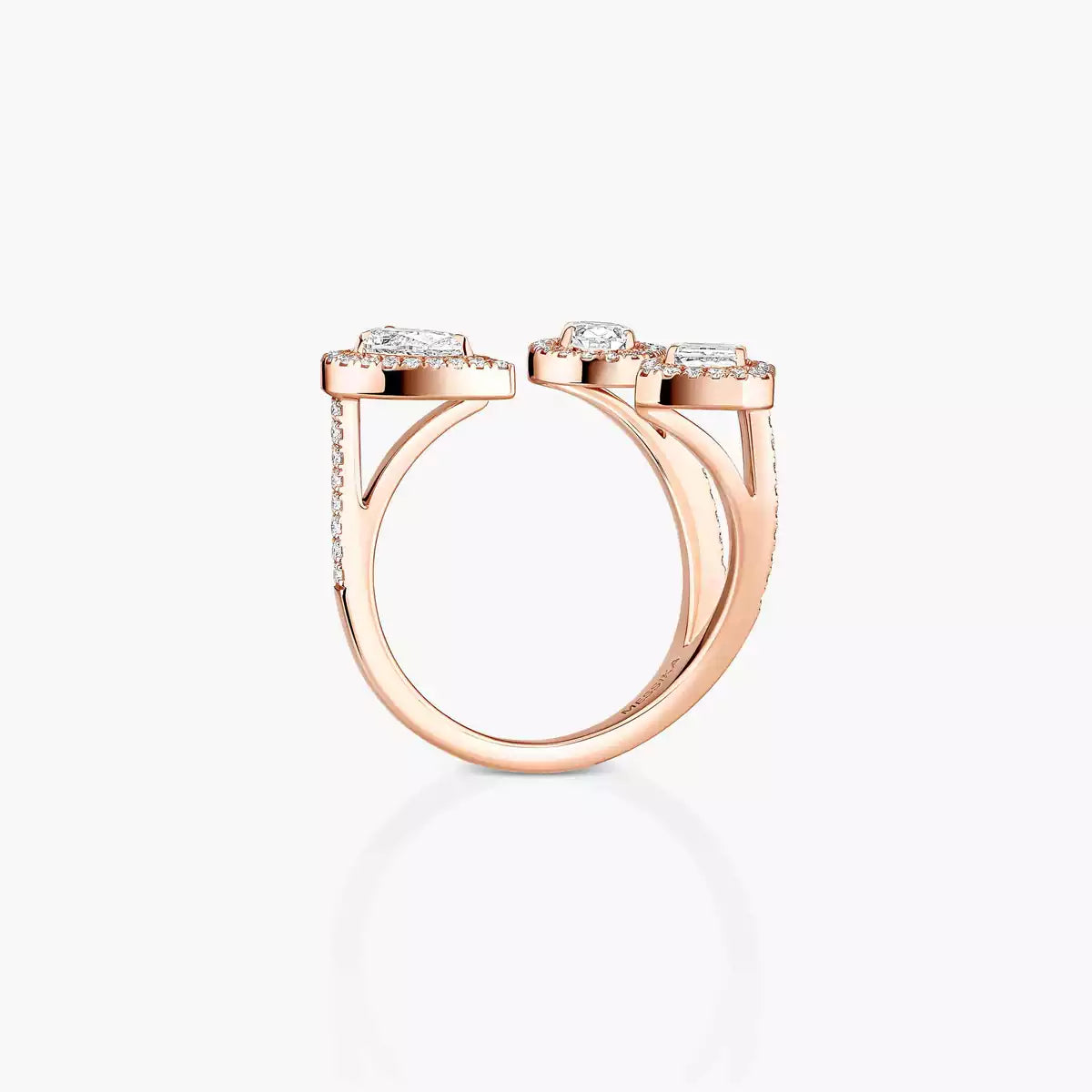 [[Luxery] Diamond Ring 0,25ct My Twin Trilogy