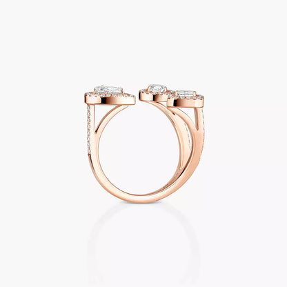 [[Luxery] Diamond Ring 0,25ct My Twin Trilogy