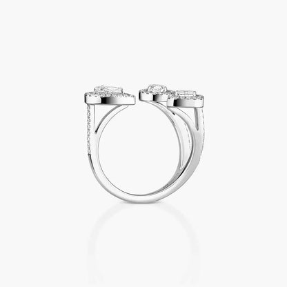 [[Luxery] Diamond Ring 0,25ct My Twin Trilogy