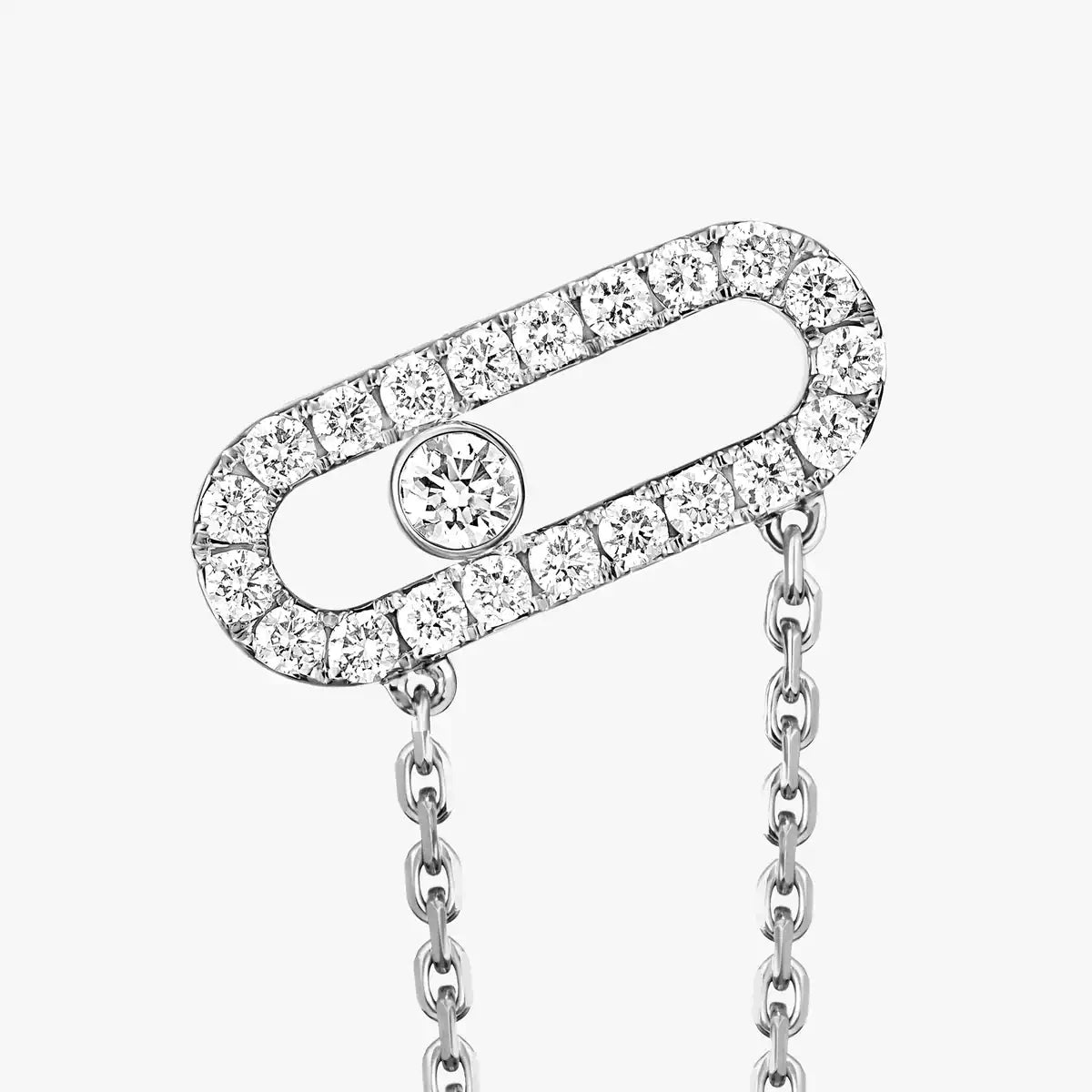 [Luxery]Move Uno Diamond Earrings