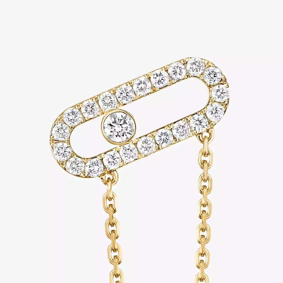 [Luxery]Move Uno Diamond Earrings