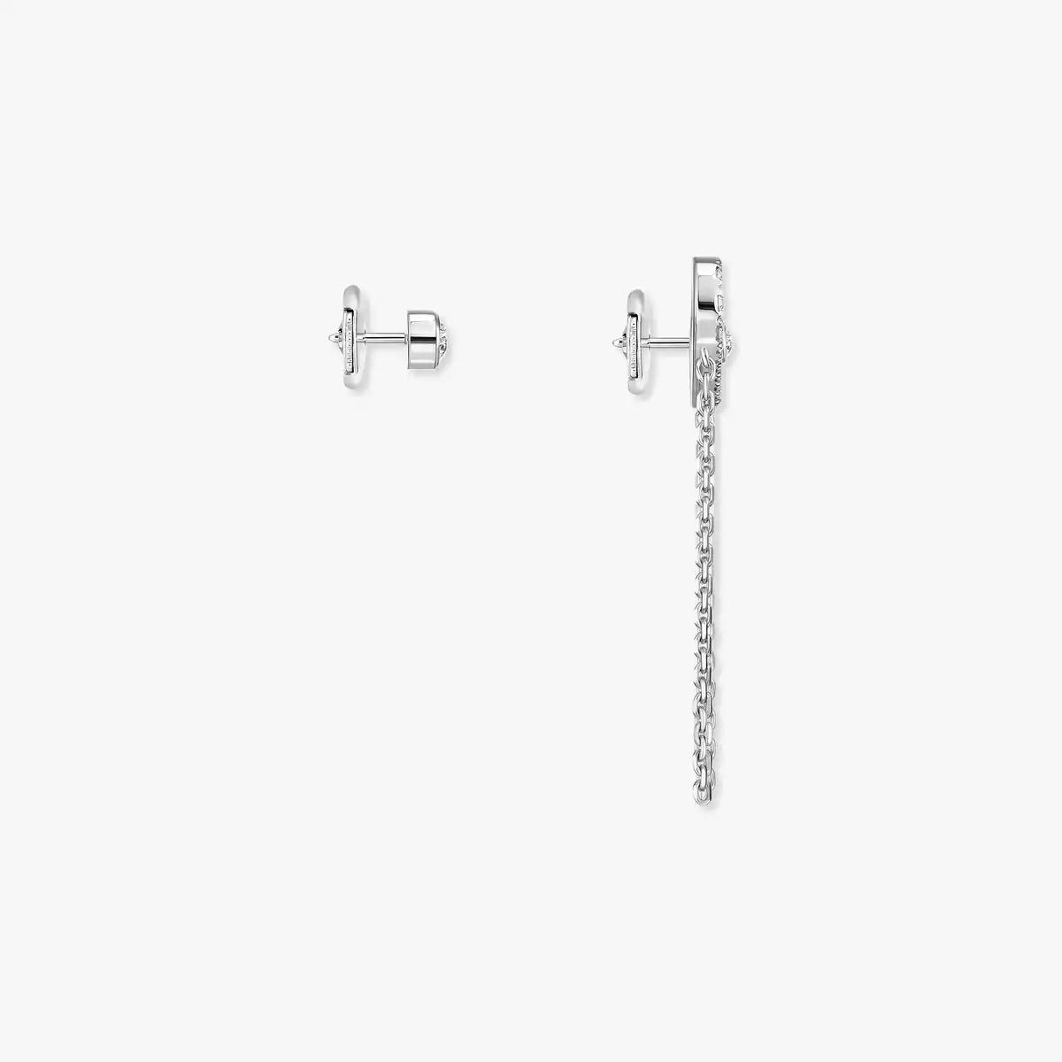 [Luxery]Move Uno Diamond Earrings