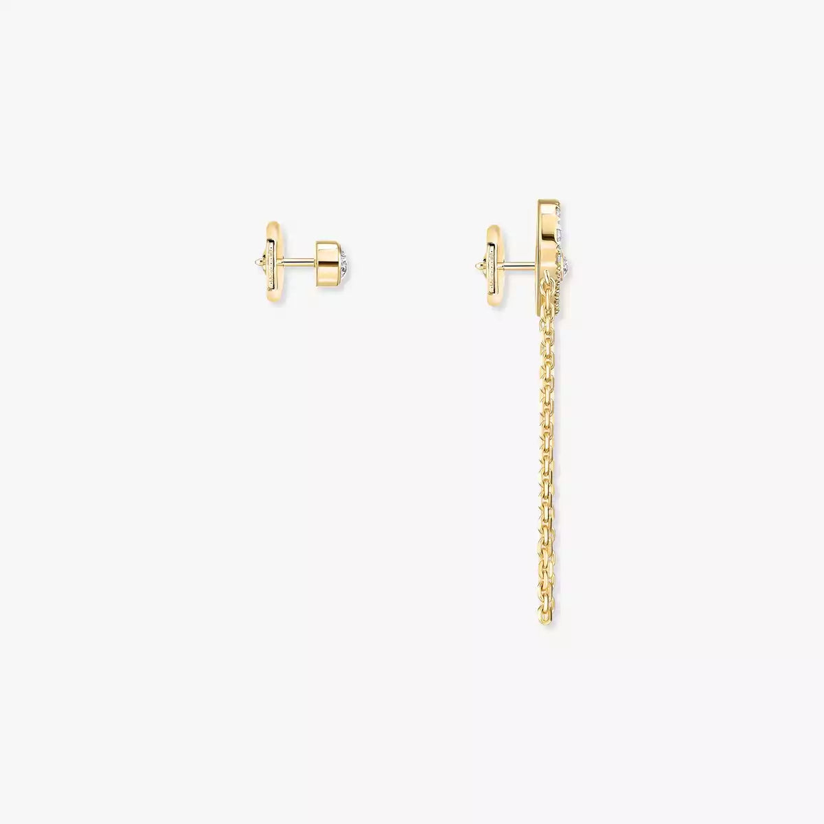 [Luxery]Move Uno Diamond Earrings