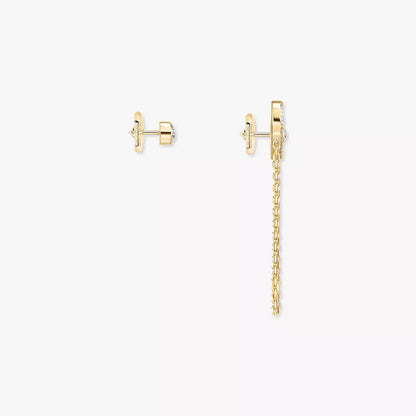 [Luxery]Move Uno Diamond Earrings