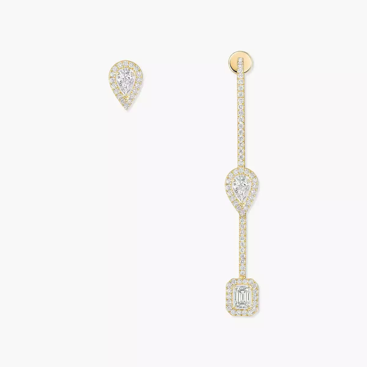 [Luxery]Diamond Drop Earrings My Twin