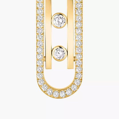 [Luxery]Diamond Pendant Earrings Move 10Th