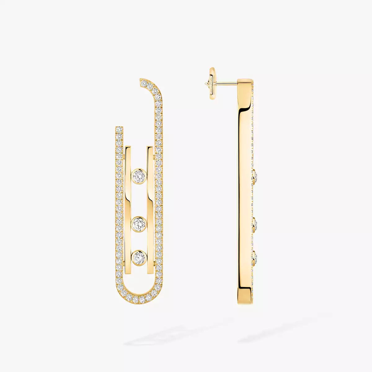 [Luxery]Diamond Pendant Earrings Move 10Th