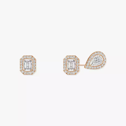 [Luxery]Diamond Earrings 0,10ct My Twin 1+2
