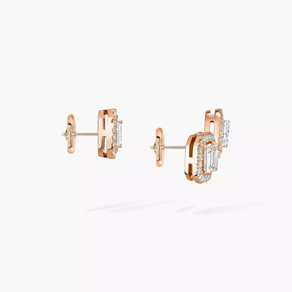 [Luxery]Diamond Earrings 0,10ct My Twin 1+2