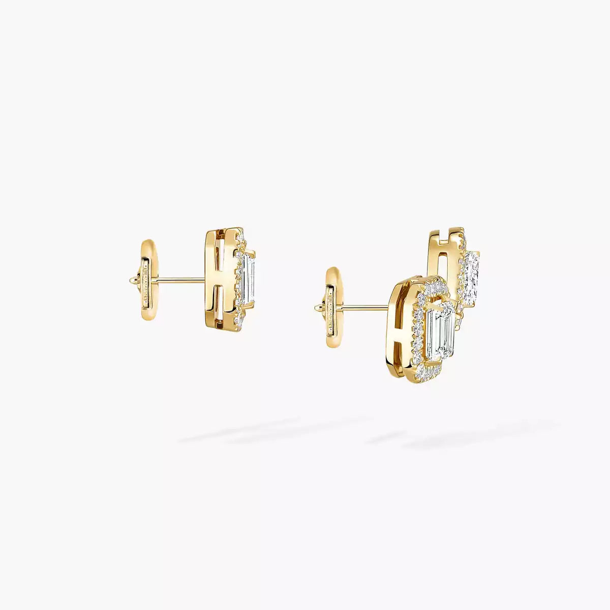 [Luxery]Diamond Earrings 0,10ct My Twin 1+2