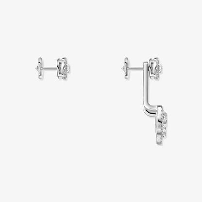[Luxery] My Twin Trio  Diamond Earrings