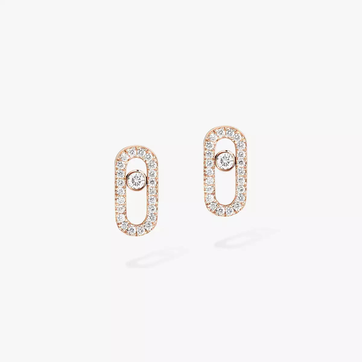 [Luxery]Move Uno Diamond Earrings