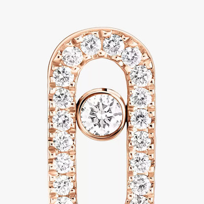 [Luxery]Move Uno Diamond Earrings