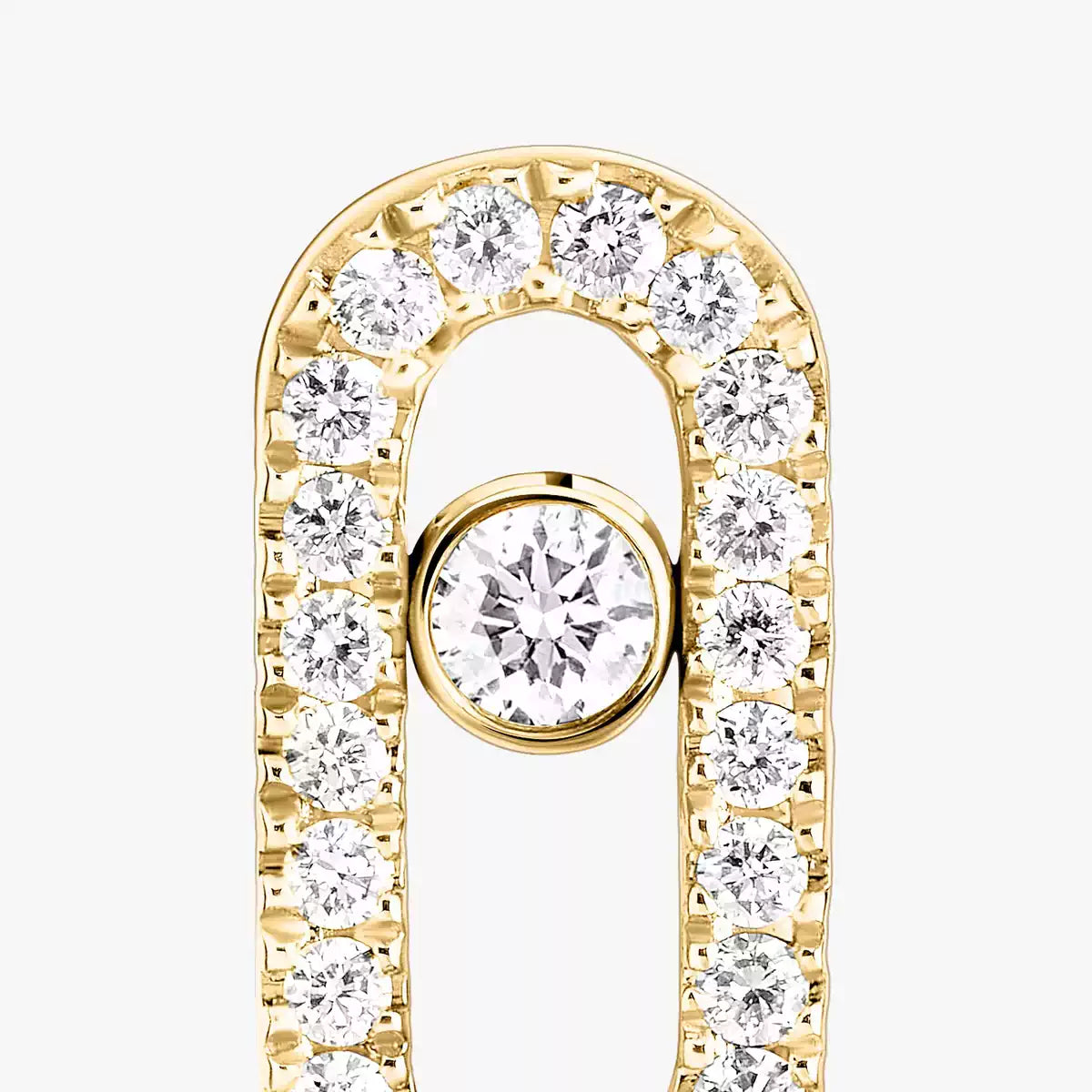 [Luxery]Move Uno Diamond Earrings