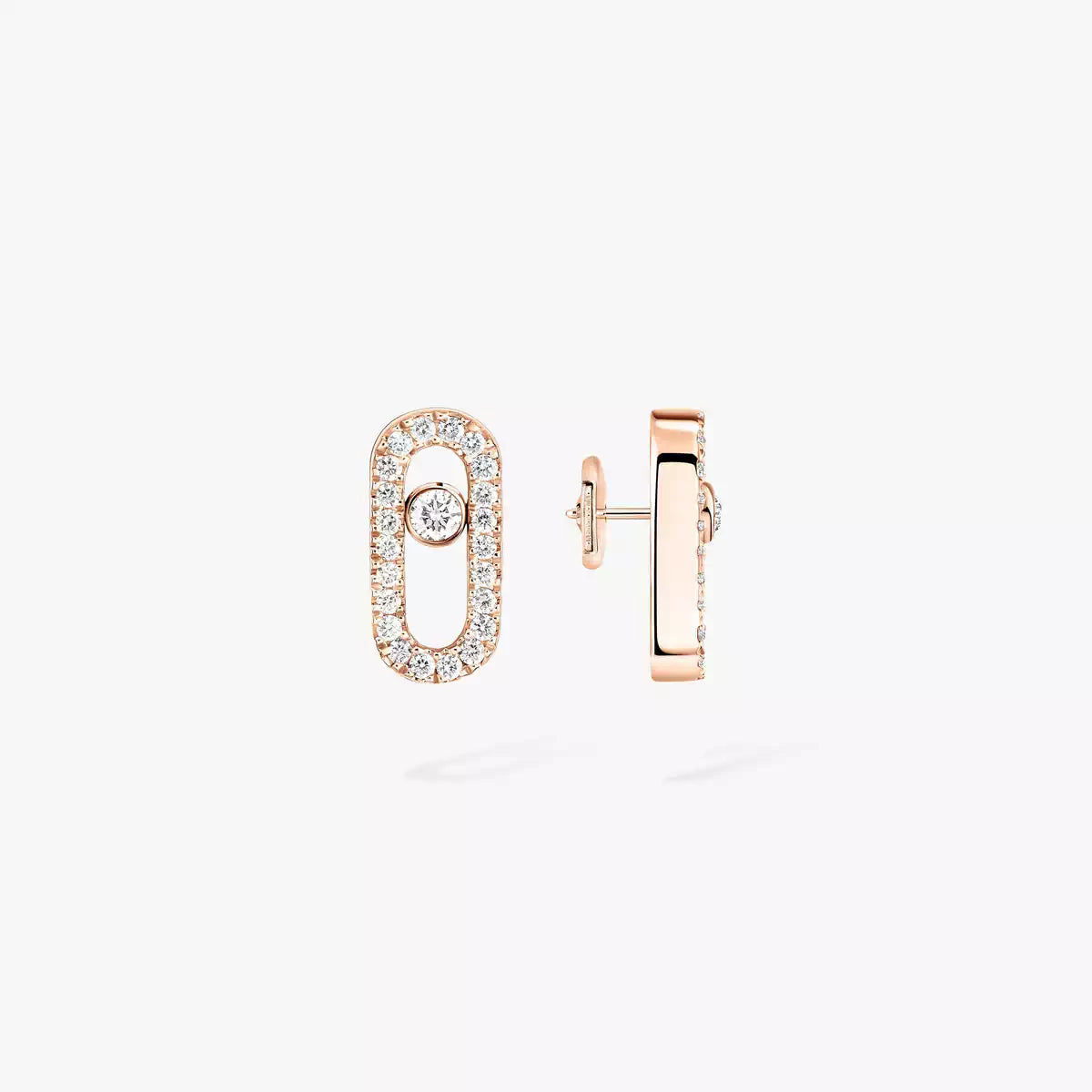 [Luxery]Move Uno Diamond Earrings
