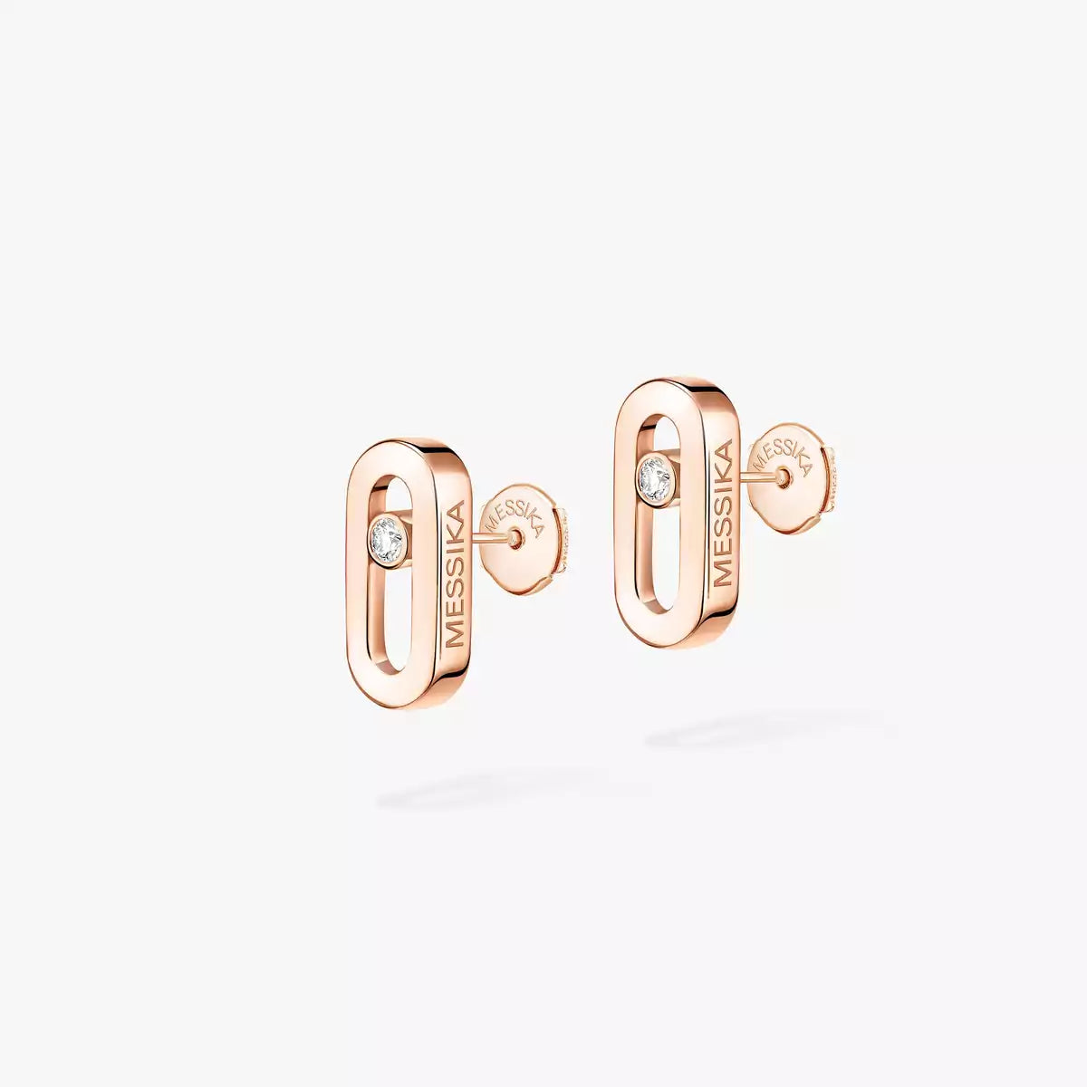 [Luxery]Move Uno Diamond Stud Earrings