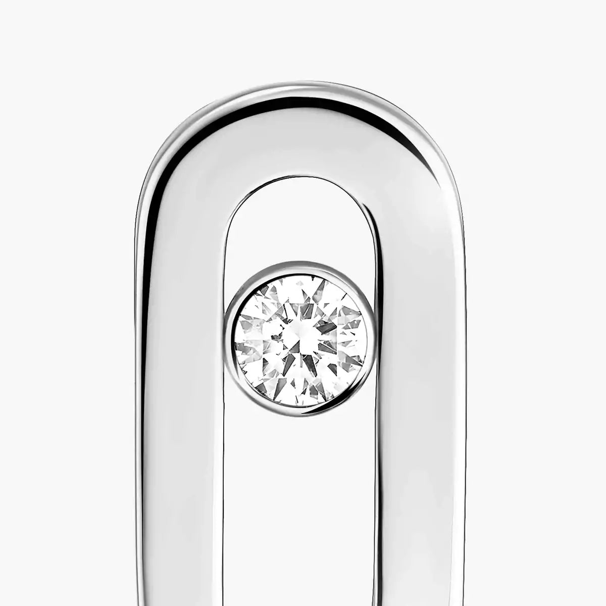[Luxery]Move Uno Diamond Stud Earrings