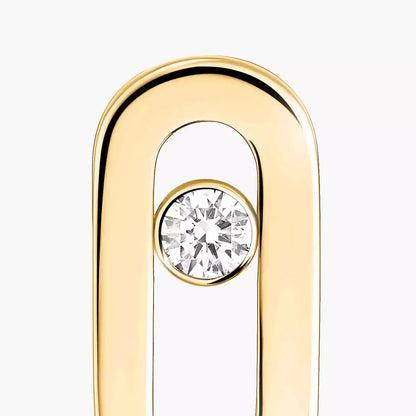 [Luxery]Move Uno Diamond Stud Earrings