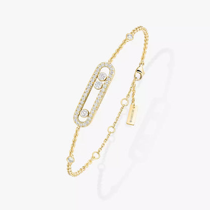 [Luxery]Pavé Baby Move Diamond Bracelet