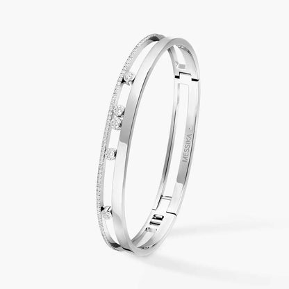 [Luxery]Move Romane Diamond Bangle Bracelet