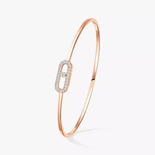 [Luxery]Move Uno pavé flex bangle medium