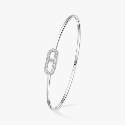 [Luxery]Move Uno pavé flex bangle medium