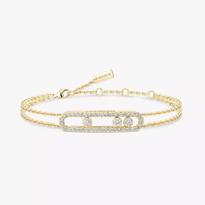 [Luxery] Move Classique pavé bracelet