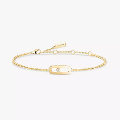 [Luxery]Move Uno Diamond Bracelet
