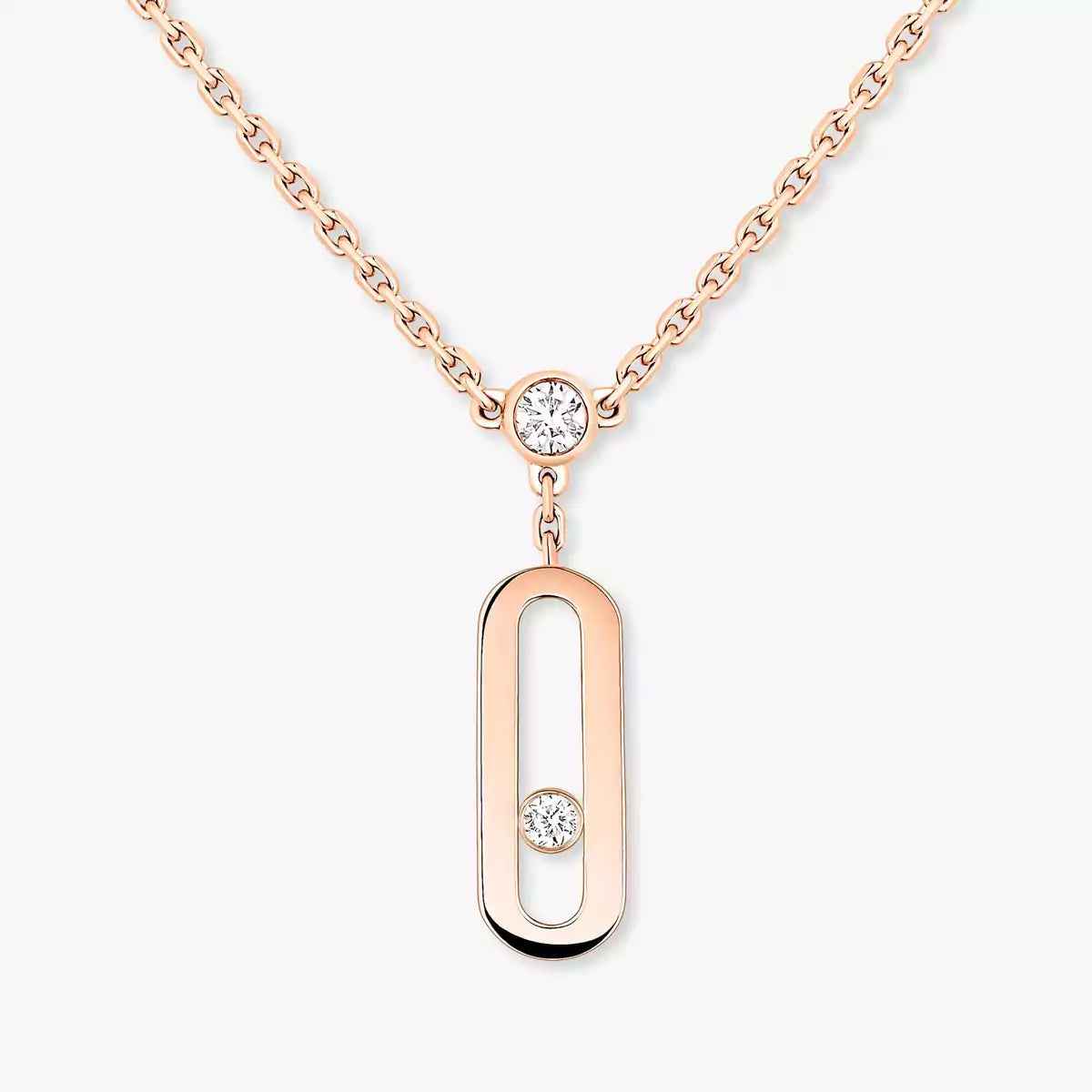 [Luxery] Move Uno Diamond Necklace