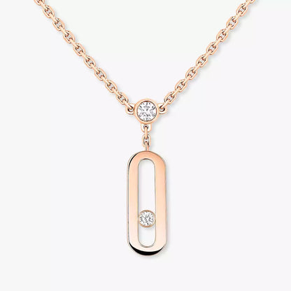 [Luxery] Move Uno Diamond Necklace