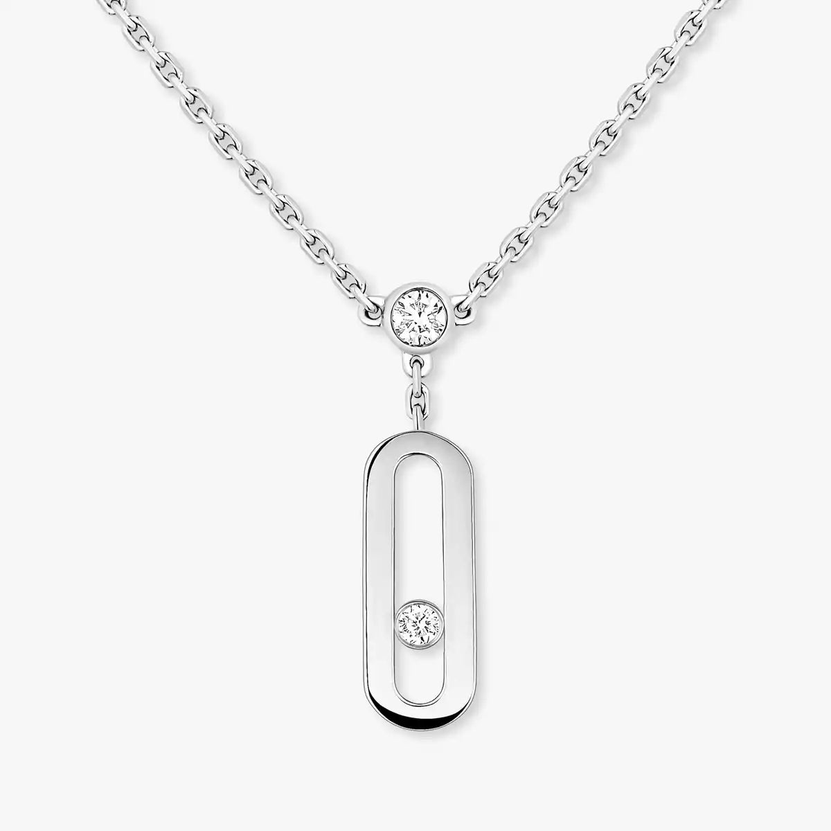 [Luxery] Move Uno Diamond Necklace