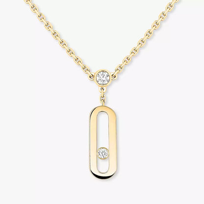 [Luxery] Move Uno Diamond Necklace