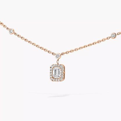 [Luxery]My Twin Diamond Necklace in Silver