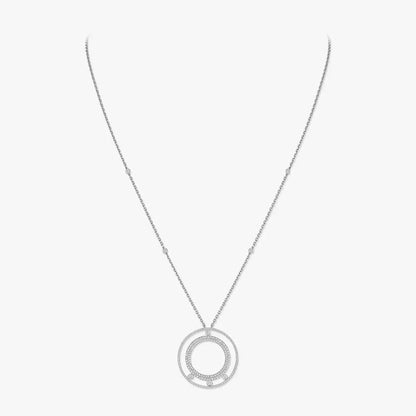 [Luxery]Move Romane Long Pave_-Set Diamond Necklace