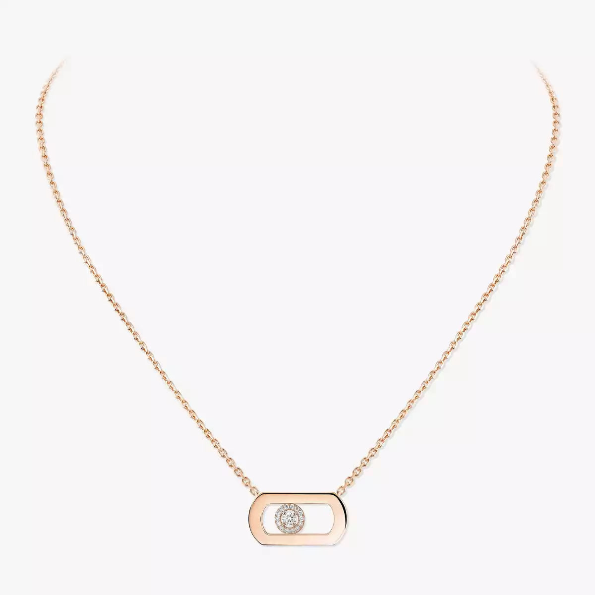 [Luxery]So Move Diamond Necklace in Gold