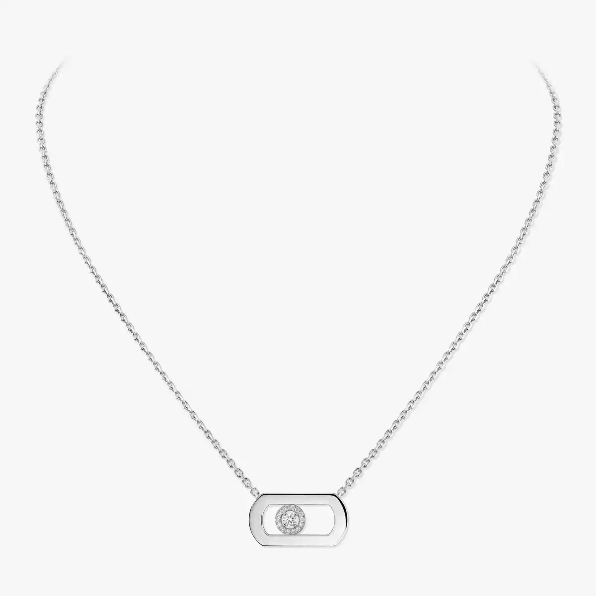 [Luxery]So Move Diamond Necklace in Gold