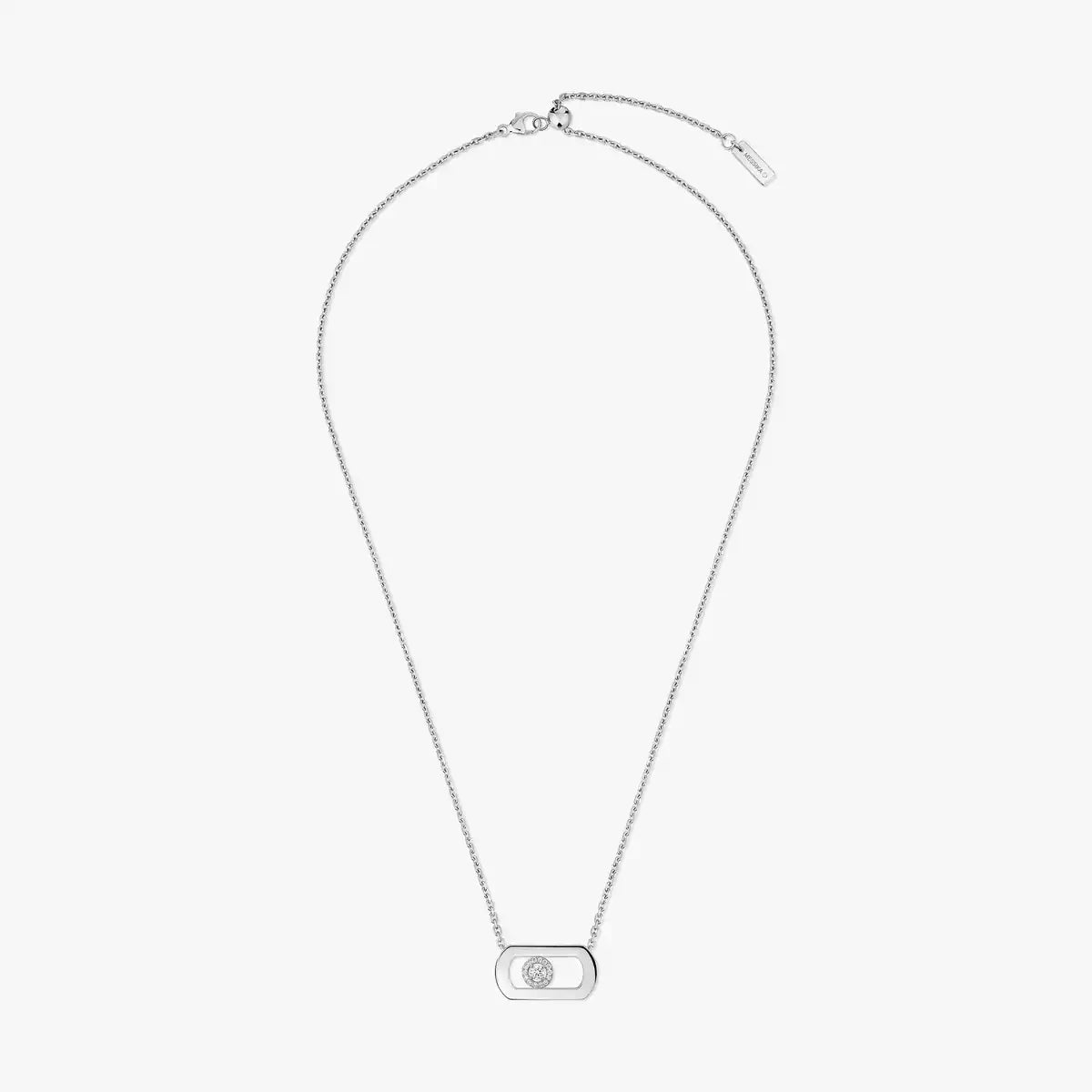 [Luxery]So Move Diamond Necklace in Gold