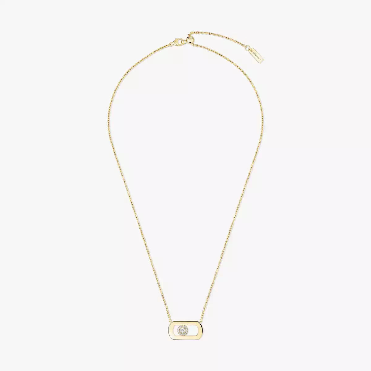 [Luxery]So Move Diamond Necklace in Gold