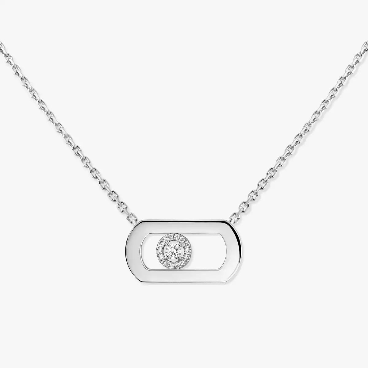 [Luxery]So Move Diamond Necklace in Gold